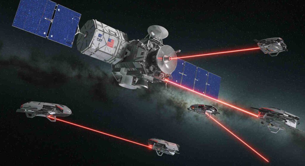 Drones com Lasers Solares