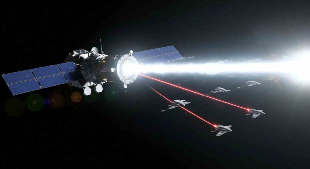Drones com Lasers Solares