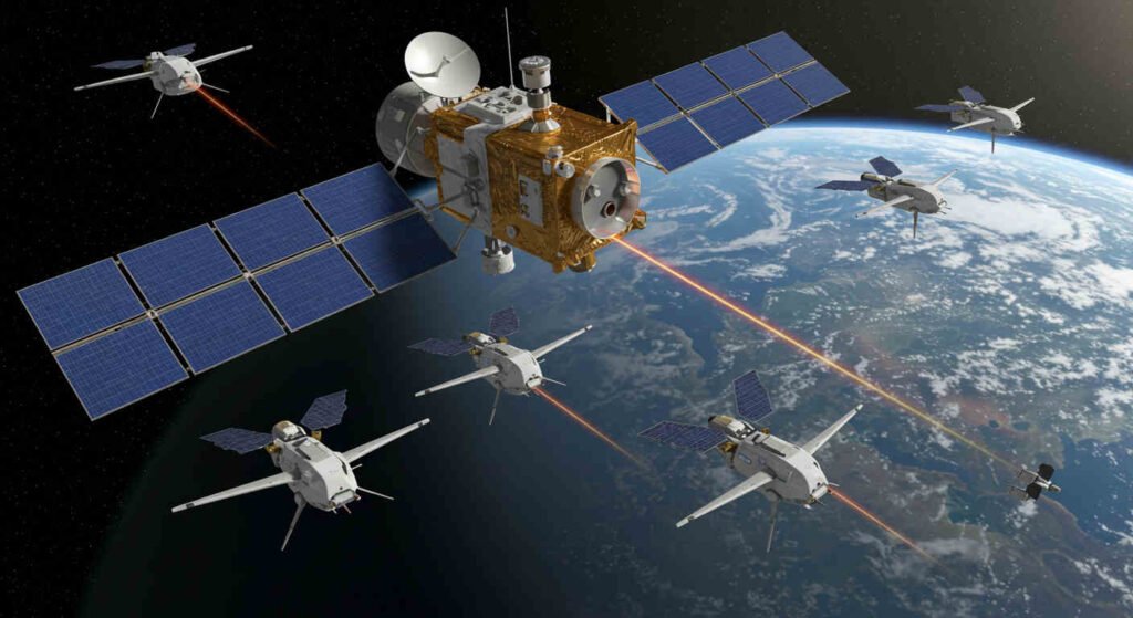 Drones com Lasers Solares