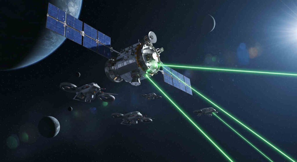 Drones com Lasers Solares
