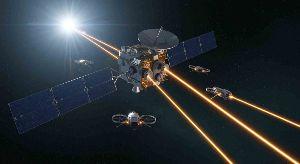 Drones com Lasers Solares