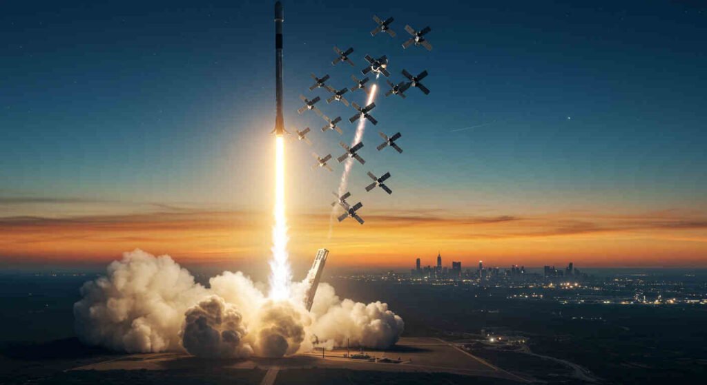 26 Satélites Starlink
