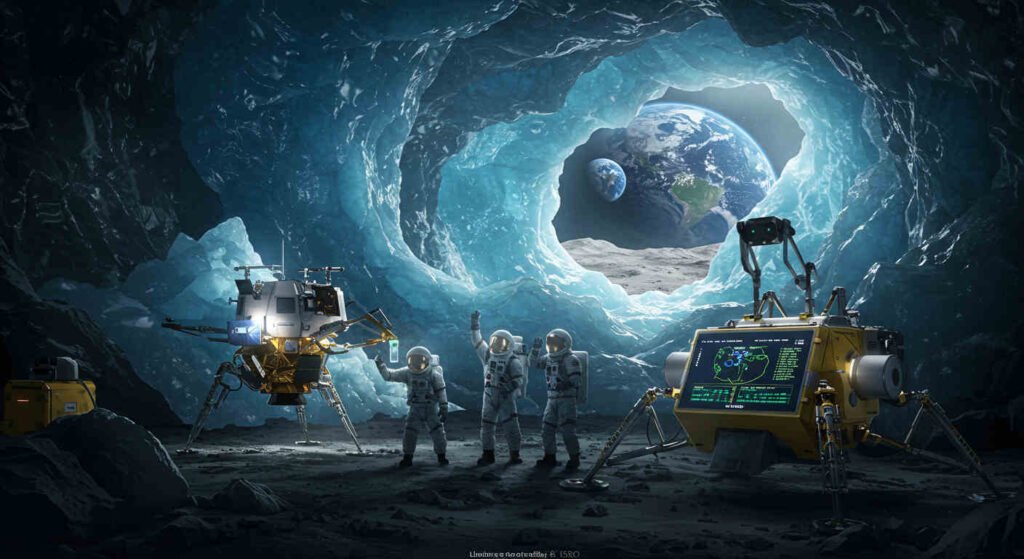 Índia Confirma Água no Polo Lunar