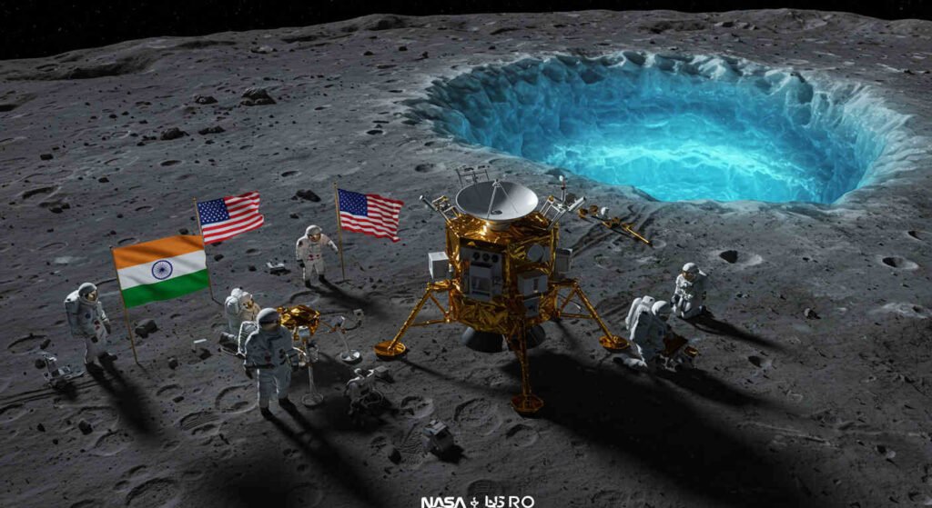 Índia Confirma Água no Polo Lunar