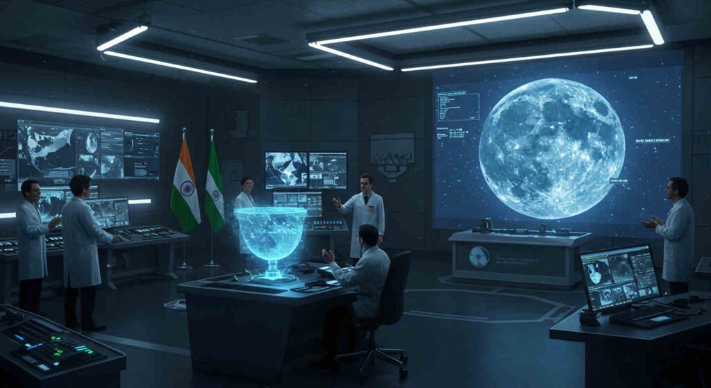 Índia Confirma Água no Polo Lunar