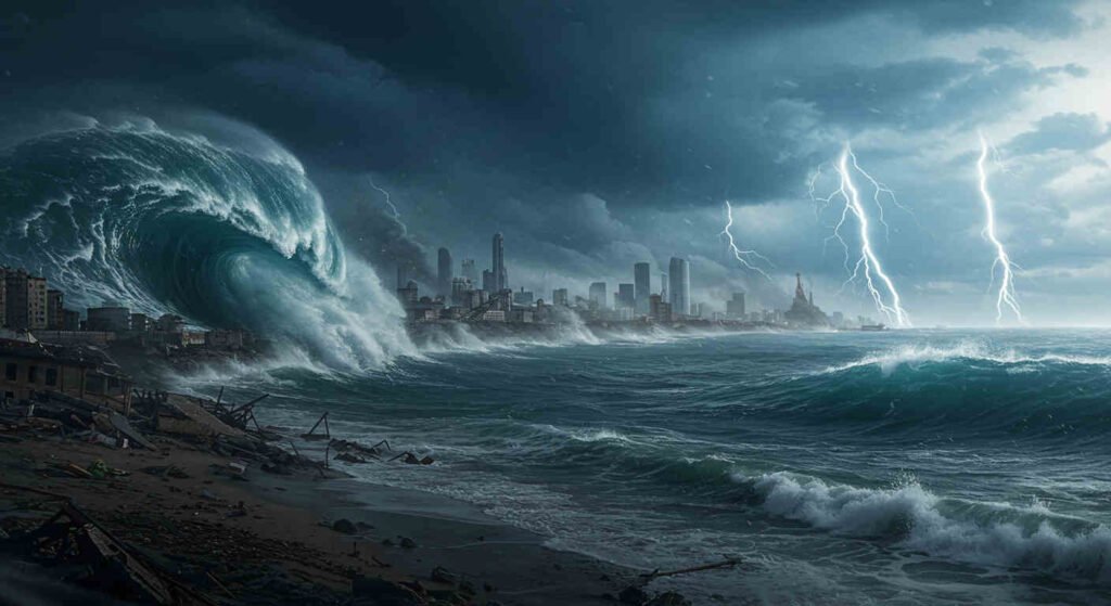 Ondas Gigantes de 4 Metros Atingem a Rússia