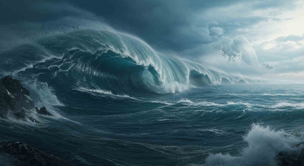 Ondas Gigantes de 4 Metros Atingem a Rússia