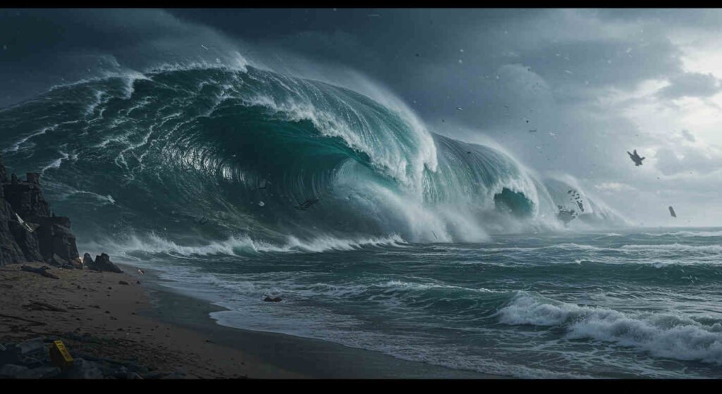 Ondas Gigantes de 4 Metros Atingem a Rússia