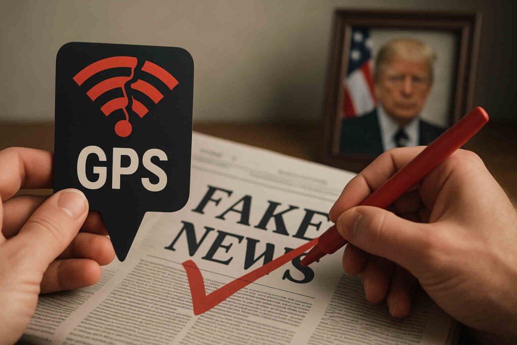 Trump Desligar o GPS no Brasil