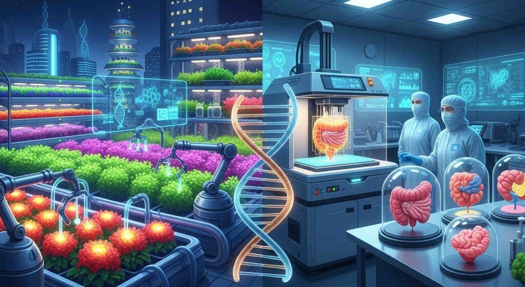 Alimentos Modificados a Órgãos Impressos em 3D