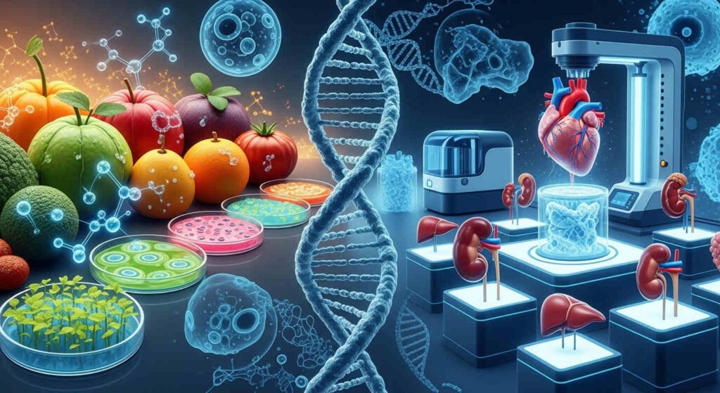 Alimentos Modificados a Órgãos Impressos em 3D