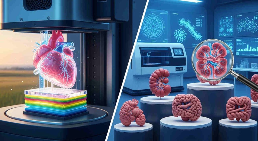 Alimentos Modificados a Órgãos Impressos em 3D