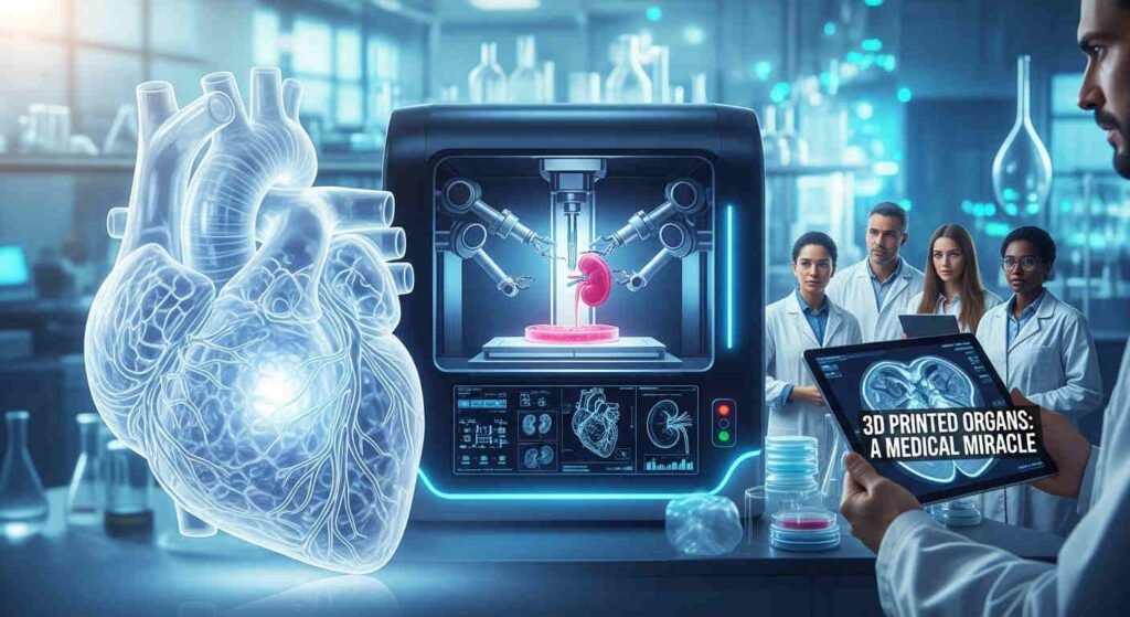 Alimentos Modificados a Órgãos Impressos em 3D