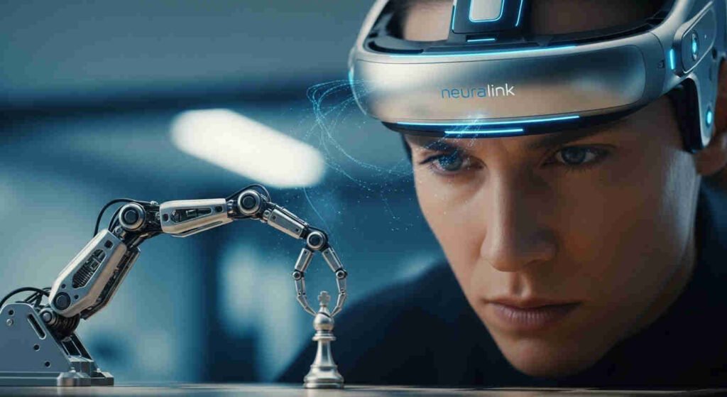 Neuralink Faz Paralisado Mover Robôs