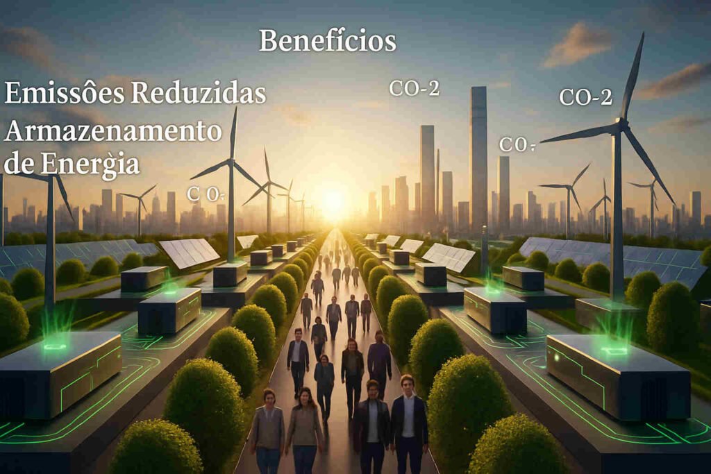 CO2 em Energia Limpa com Bateria Revolucionária