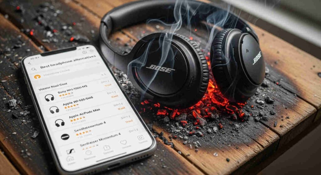 Meu Fone Bose NC700B Pegou Fogo