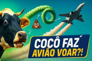 Esterco de Vaca Agora Faz Aviões Voarem