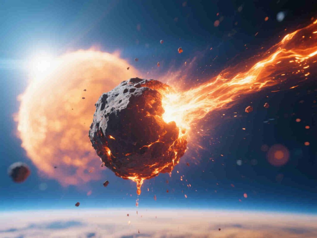 Megaestrutura Como Cidade Dentro do Cometa