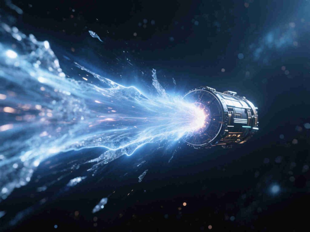 Megaestrutura Como Cidade Dentro do Cometa