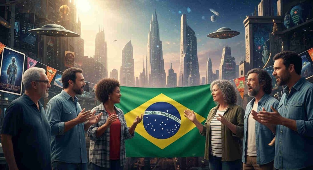 Megaestrutura Como Cidade Dentro do Cometa