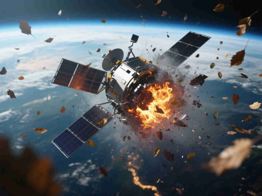 Satélites de Elon Musk Estão Caindo como Chuva