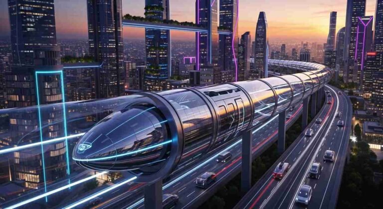 O Hyperloop Chinês Voa a 1000 km por hora