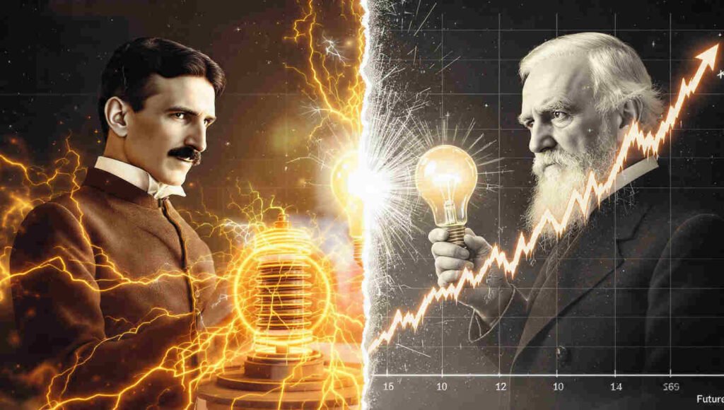 Tesla vs Edison a Guerra das Correntes