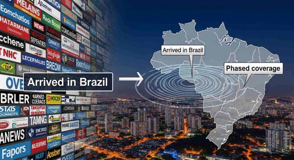 Amazon acaba de lançar internet via satélite