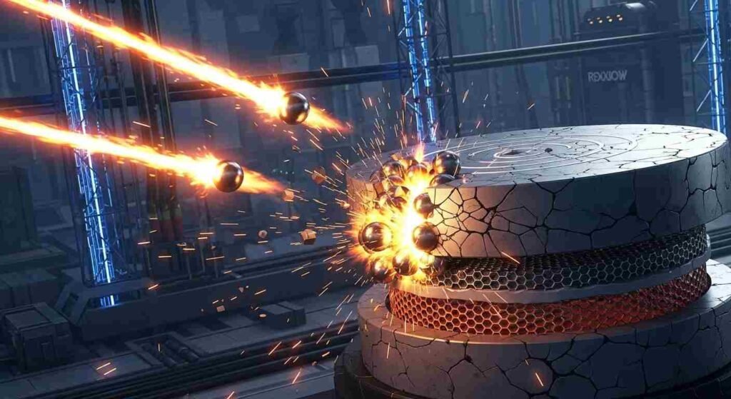 PRIMEIRA ARMA ESPACIAL EM TESTE E O CÉU