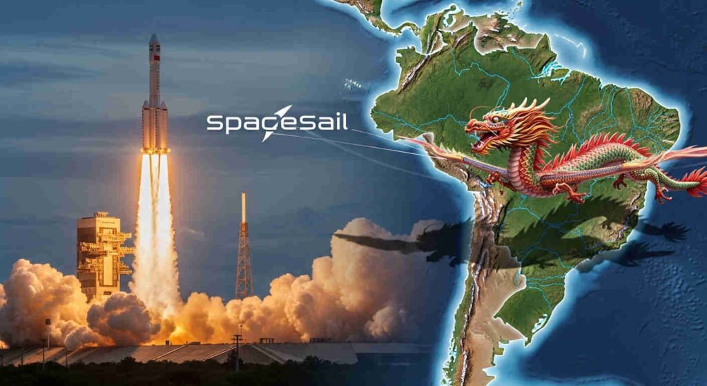 China Lança SpaceSail e PROMETE Internet 10x