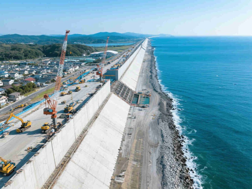 Barreira de 400 km que o Japão ergueu