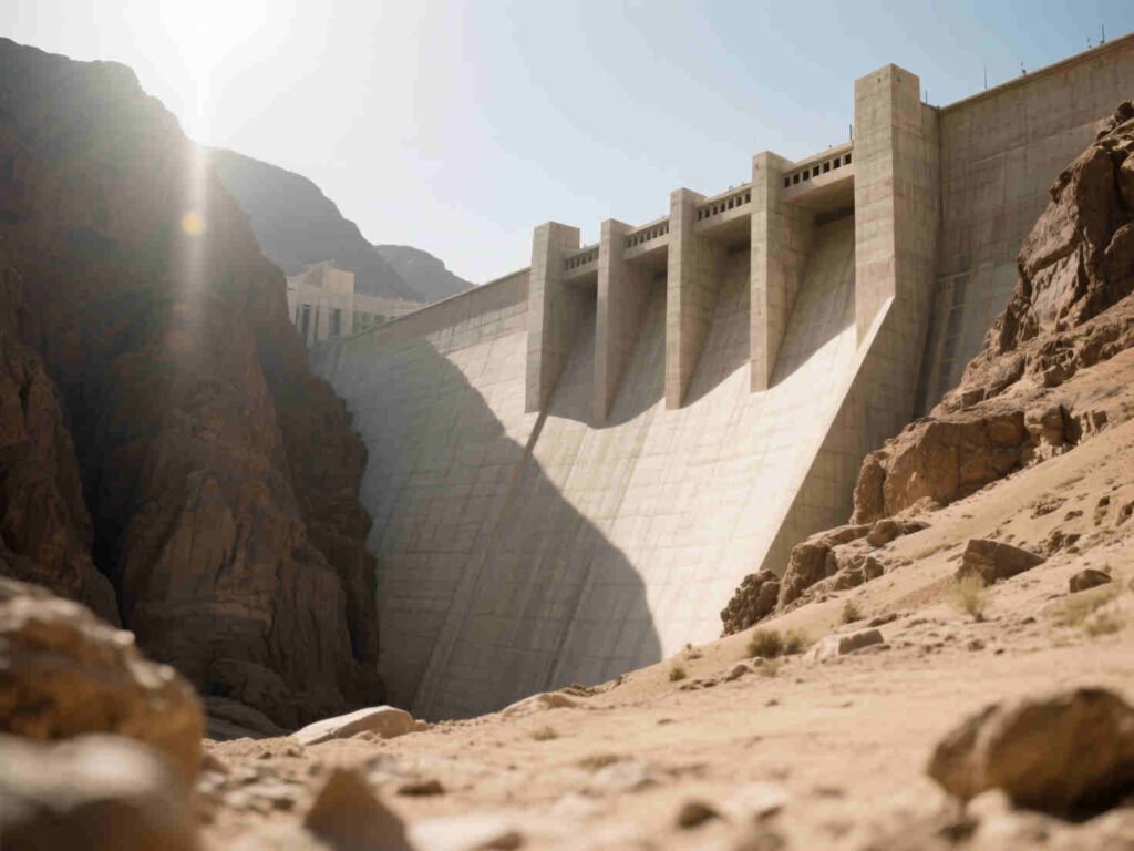 água salgada sob o deserto da Arábia Saudita