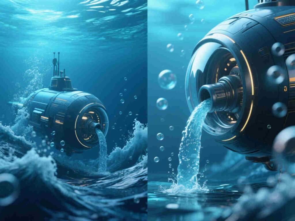 a Força do Mar para Criar Água Potável