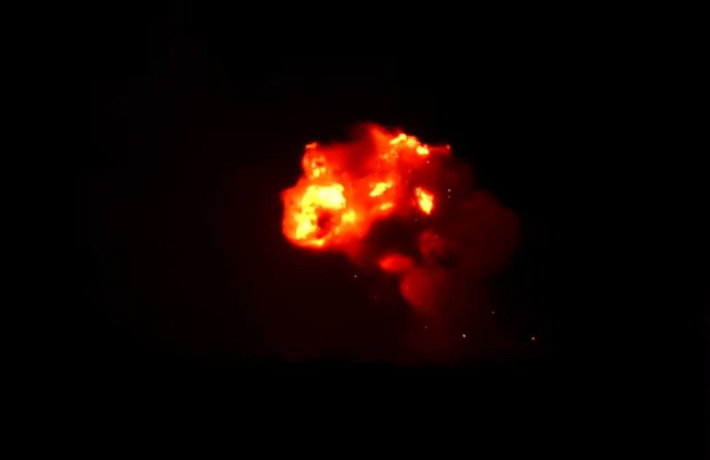 a Explosão do Foguete em Alcântara