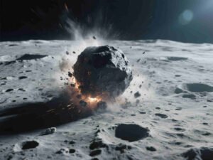 ASTERÓIDE GIGANTE ENTROU EM ROTA DE COLISÃO