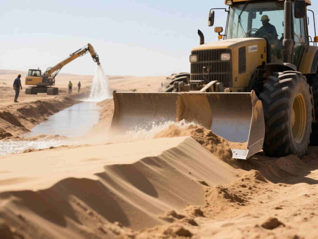 Israel Fez Brotar um Rio no Meio do Deserto