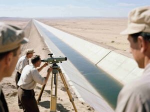 Israel Fez Brotar um Rio no Meio do Deserto