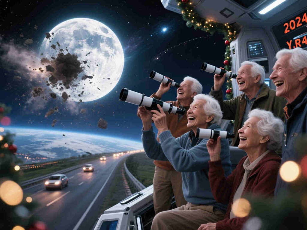 ASTERÓIDE GIGANTE ENTROU EM ROTA DE COLISÃO